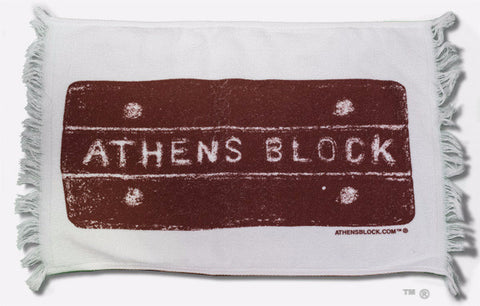 Athens Block Golf Towel