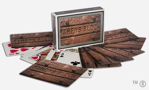 Athens Block Playing Cards