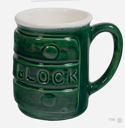 Athens Block Mug (green)