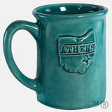 Athens Mug (Front) Turquoise