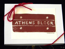6 Athens Block Notecards