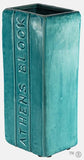 Athens Block Vase (Turquoise)