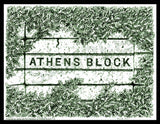 Athens Block Moss Print