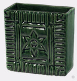 Starbrick Ceramic Letter Holder - Bobcat Green